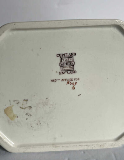 Churchill COLORED Toby Jug Spode: Base