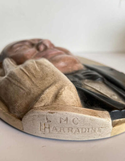 L. Harradine: Winston Churchill Wall Plaque Modeller