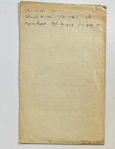 Inter-Allied Meeting June 12 1941 Pamphlet Back Cover