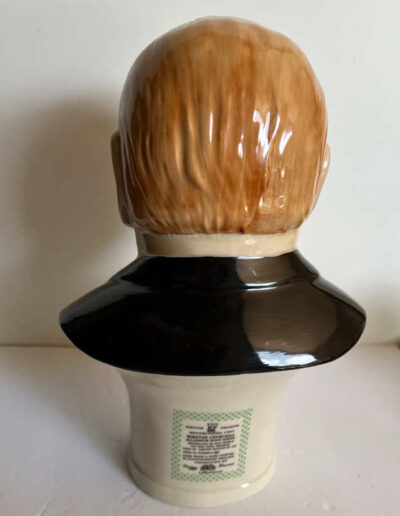 Kevin Francis Churchill Millennium Bust Black Jacket (Back View)