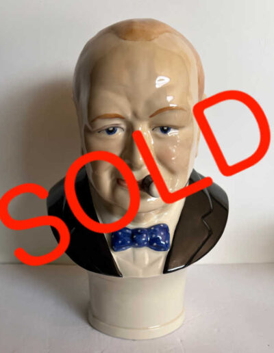 Kevin Francis Churchill Millennium Bust Black Jacket - NOW SOLD