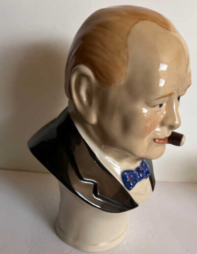 Kevin Francis Churchill Millennium Bust Black Jacket (Side View)
