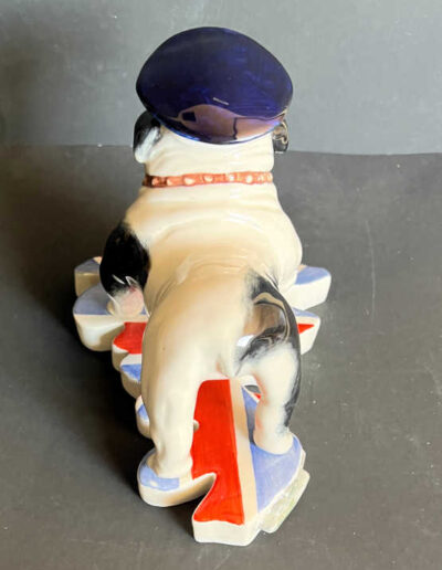 Lady Grace China Churchill Bulldog (Back View)