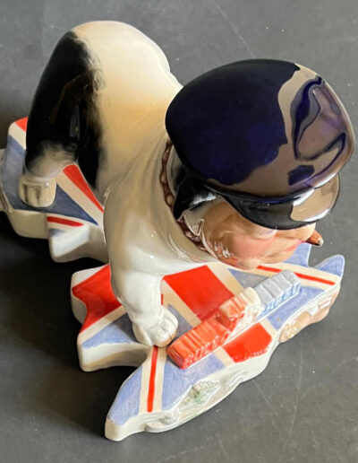 Lady Grace China Churchill Bulldog: Top View