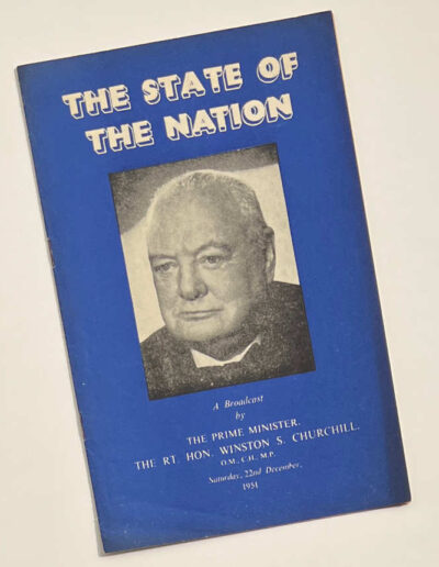 State of the Nation Churchill Speech Dec 1951