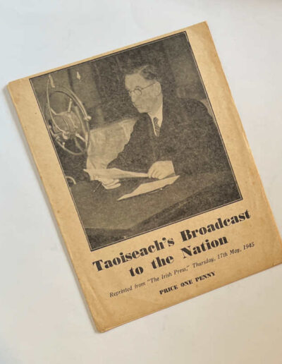 Taoiseach's Broadcast to the Nation