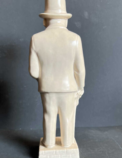 Back View - Churchill Figure - MAY GOD...