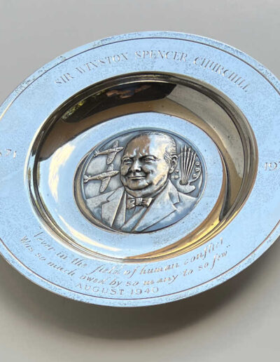 Churchill Silver Dish by Walker & Hall