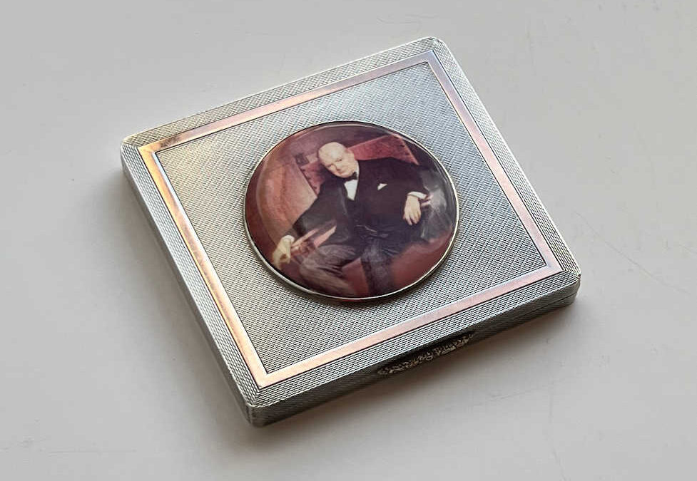 Asprey Churchill Cigarette Case