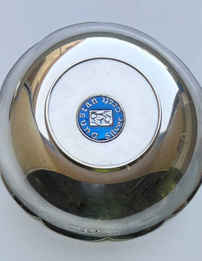 Dunstan Silver Bowl Base Commemorating Winston Churchill