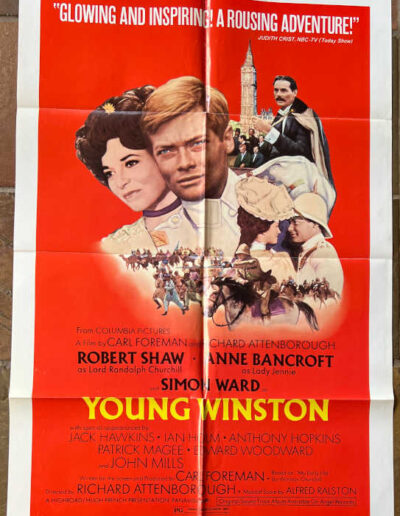Official Poster - Young Winston Movie