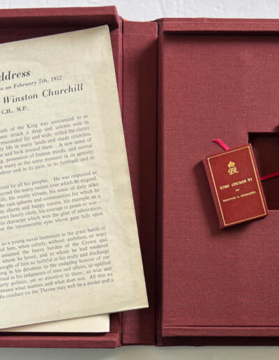 Prime Minister's Address Feb 7 1952