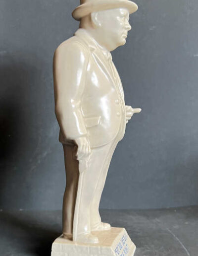 Side View - Churchill Figure - MAY GOD...