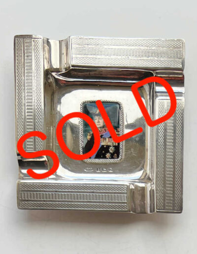 Silver Ashtray Churchill Pictorial: SOLD