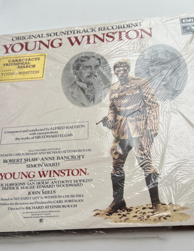 Vinyl Record - Young Winston Movie