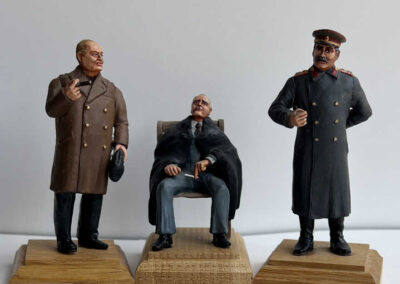 Churchill Roosevelt Stalin-Yalta Conference–Big Three