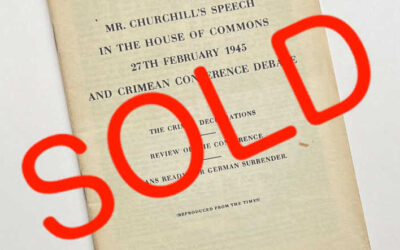 27th February 1945: Churchill Speech