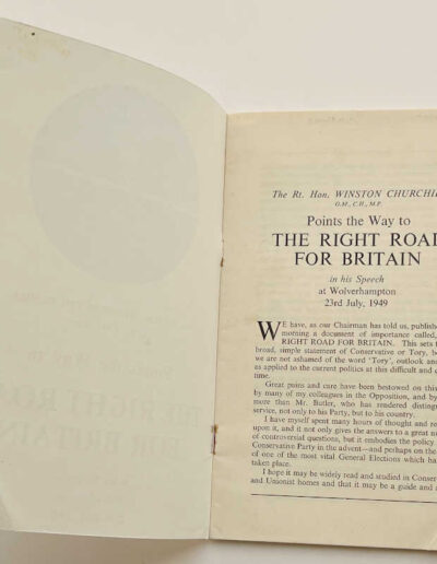 Churchill Speech July 23, 1949: p1