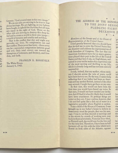 Winston Churchill's Speech Dec 26, 1941