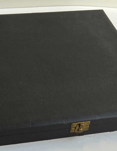 Original Presentation Case: Silver Churchill Plate