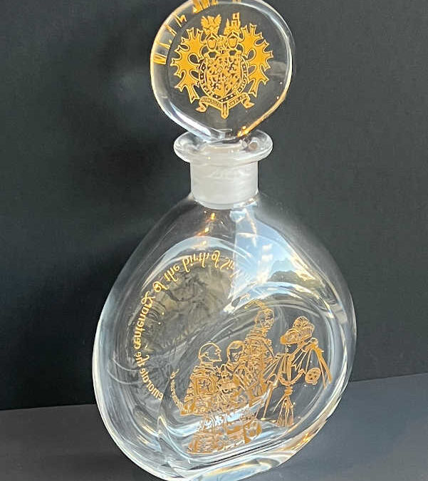 Churchill Crystal Decanter by Garrard