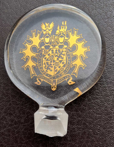 Churchill Decanter's Broken Stopper