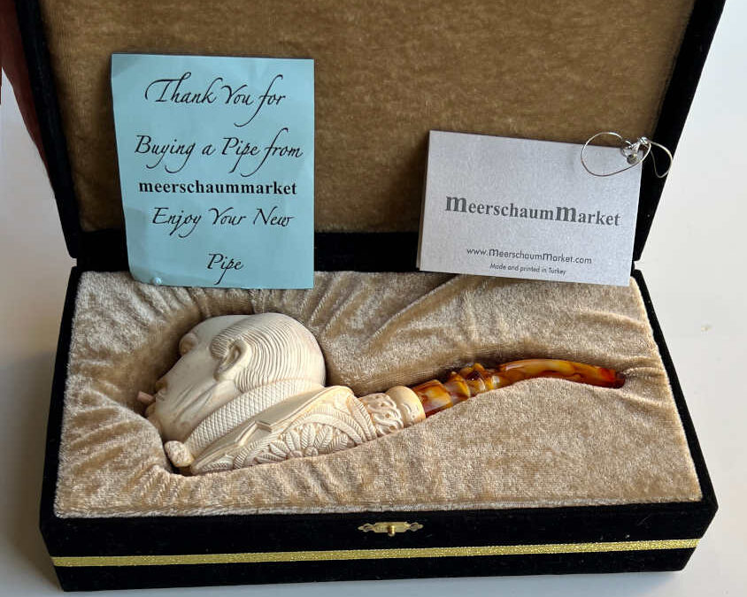 Winston Churchill Meerschaum Pipe