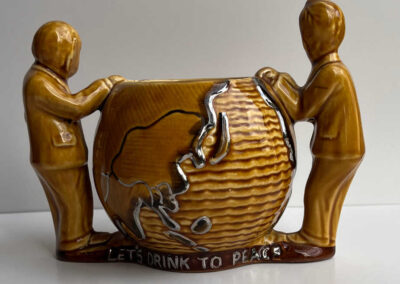 Churchill & Roosevelt Globe Loving Cup (Back)