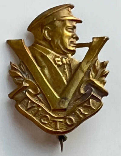 Churchill Victory Pin / Badge