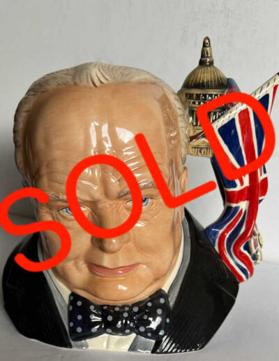 Winston Churchill Bulldog Character Jug 2009 - NOW SOLD