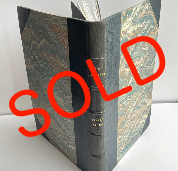 T. E. Lawrence  by Jeremy Wilson – Signed