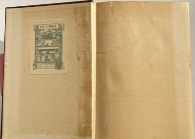 Bookplate - Previous Owner