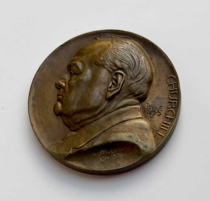 Churchill and the Allied Victory Commemorative Medal 1945