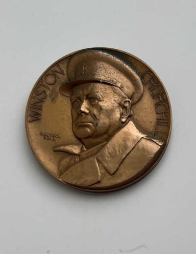 Churchill Liberation of France Commemorative Medal 1945
