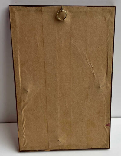 Churchill Note Framed (Back)-Christmas Day 1954