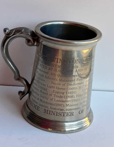 Churchill Pewter Tankard