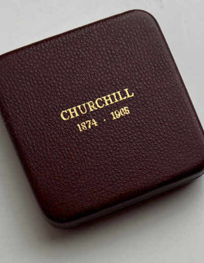 Churchill Spink Memorial Medal Presentation Case