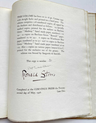 Lawrence of Arabia Ronald - Storrs Signature