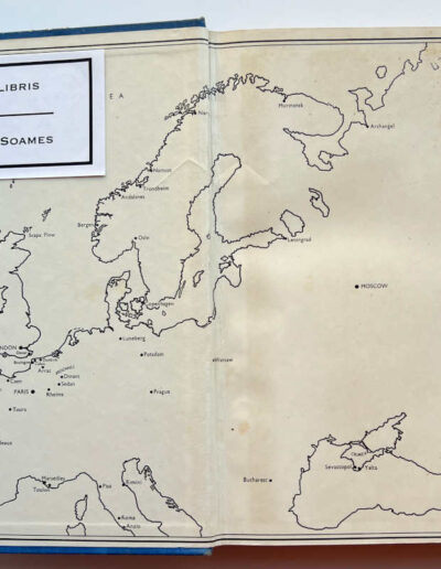 Memoirs of Lord Ismay: Mary Soames' Bookplate