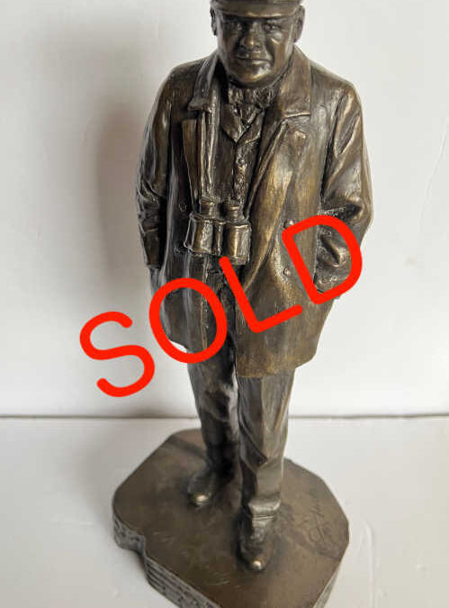 Peter Hicks Winston Churchill Resin Sculpture