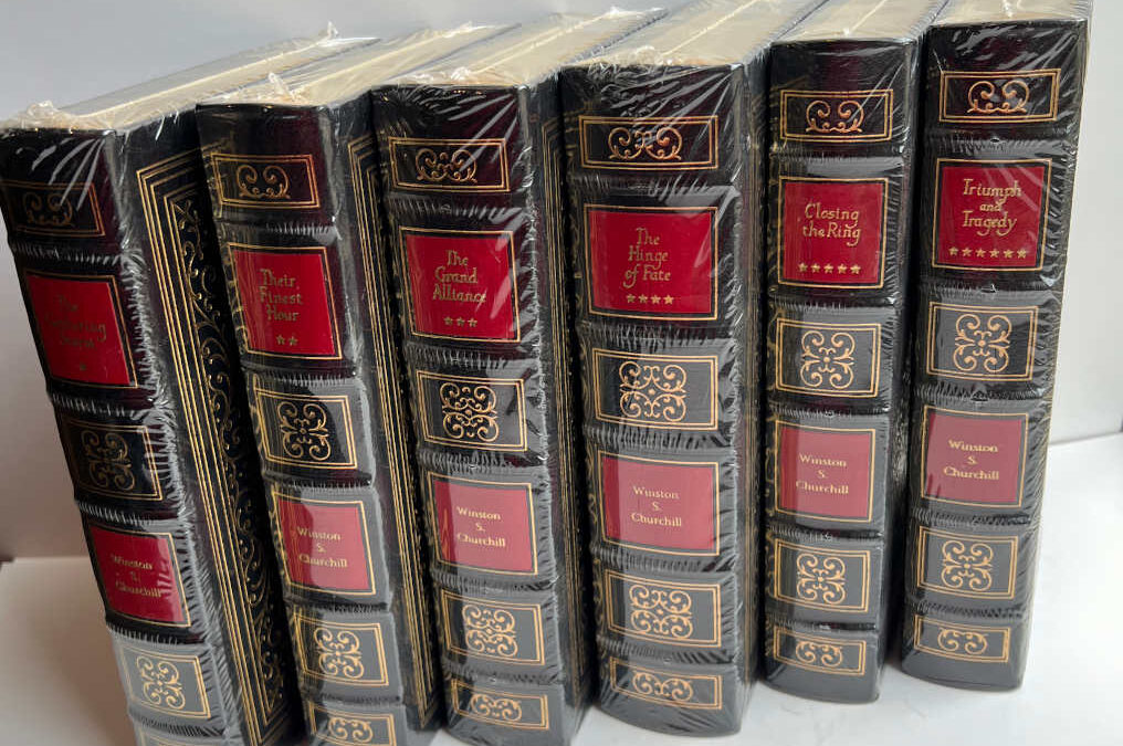 Second World War: 6 Vols by Churchill – Easton Press