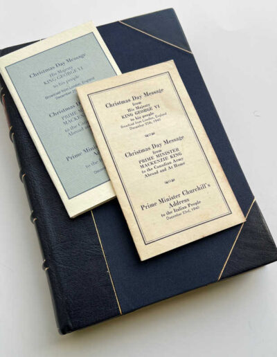 Speech To The Italian People with Chemise & Solander Case