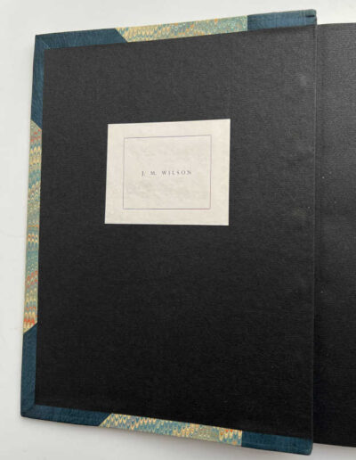 T. E. Lawrence with the author, Jeremy Wilson's Bookplate