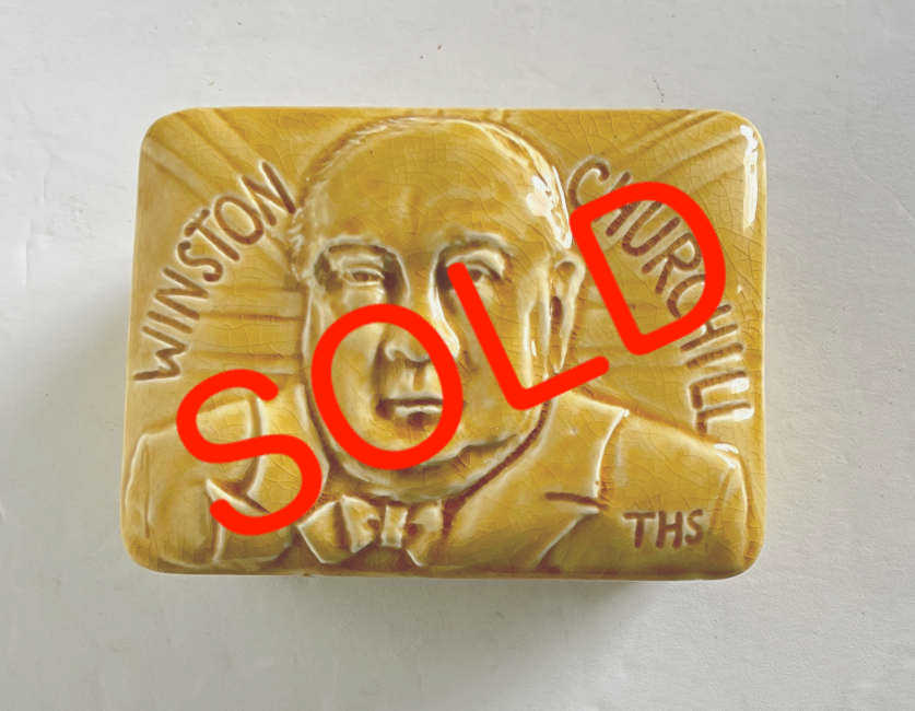 Trinket Box – Churchill Portrait on Lid