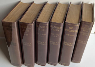 World Crisis, W. Churchill: full set of six