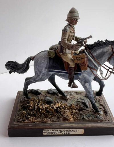 Churchill Figure. 21st Lancers. Sudan