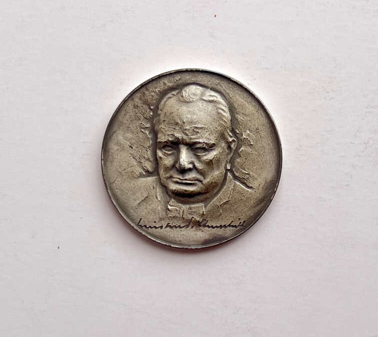 Churchill Memorial Medal, 1965: Engstrom 58A