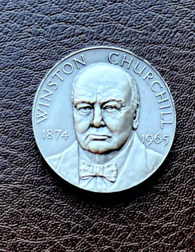 Churchill Memorial Medal, 1965: Obverse