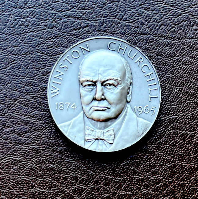 Churchill Memorial Medal, 1965: Engstrom 39G