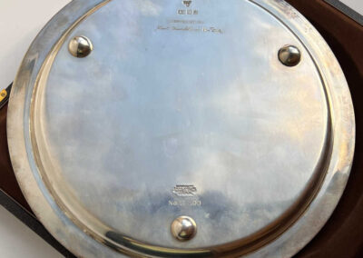 2 Silver Salver (Back) Churchill Centenary Garrard